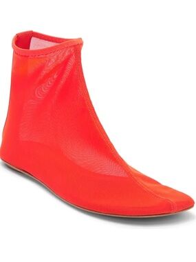Reformation Payton Illusion Mesh Stretch Bootie